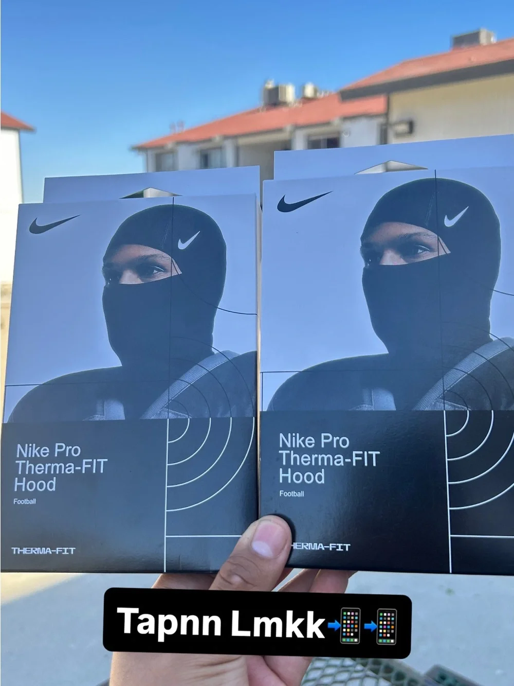 Nike Pro Therma-FIT Hood - Black